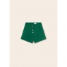 Pantalón short de chica color verde